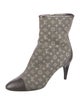 Louis Vuitton LV Monogram Canvas Boots