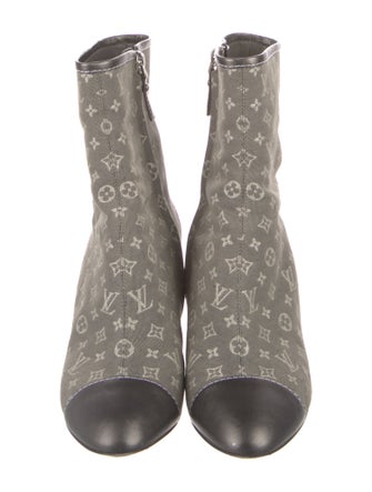 Louis Vuitton LV Monogram Canvas Boots