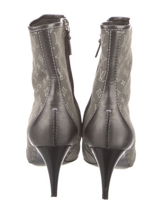 Louis Vuitton LV Monogram Canvas Boots