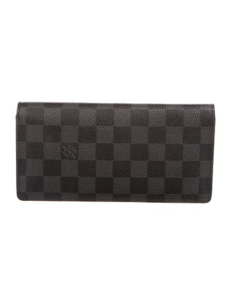 Louis Vuitton Damier Graphite Pattern Wallet