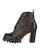 Louis Vuitton LV Monogram Combat Boots