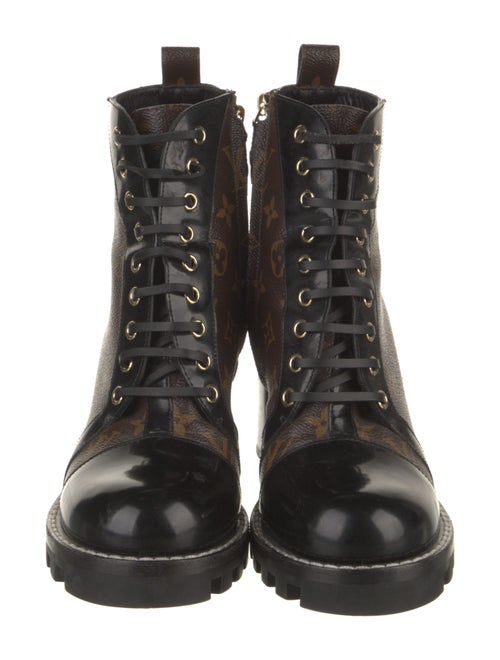 Louis Vuitton LV Monogram Combat Boots