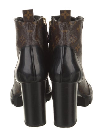Louis Vuitton LV Monogram Combat Boots