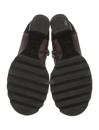 Louis Vuitton LV Monogram Combat Boots