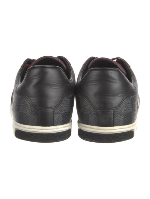 Louis Vuitton Damier Graphite Pattern Leather Sneakers