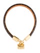 Louis Vuitton Leather Speedy Charm Bracelet