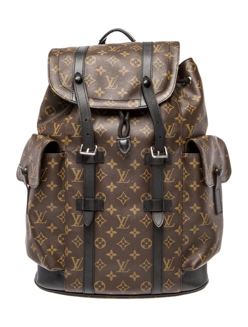 Louis Vuitton LV Monogram Macassar Christopher PM