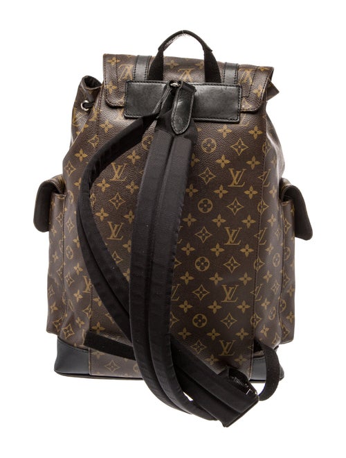 Louis Vuitton LV Monogram Macassar Christopher PM