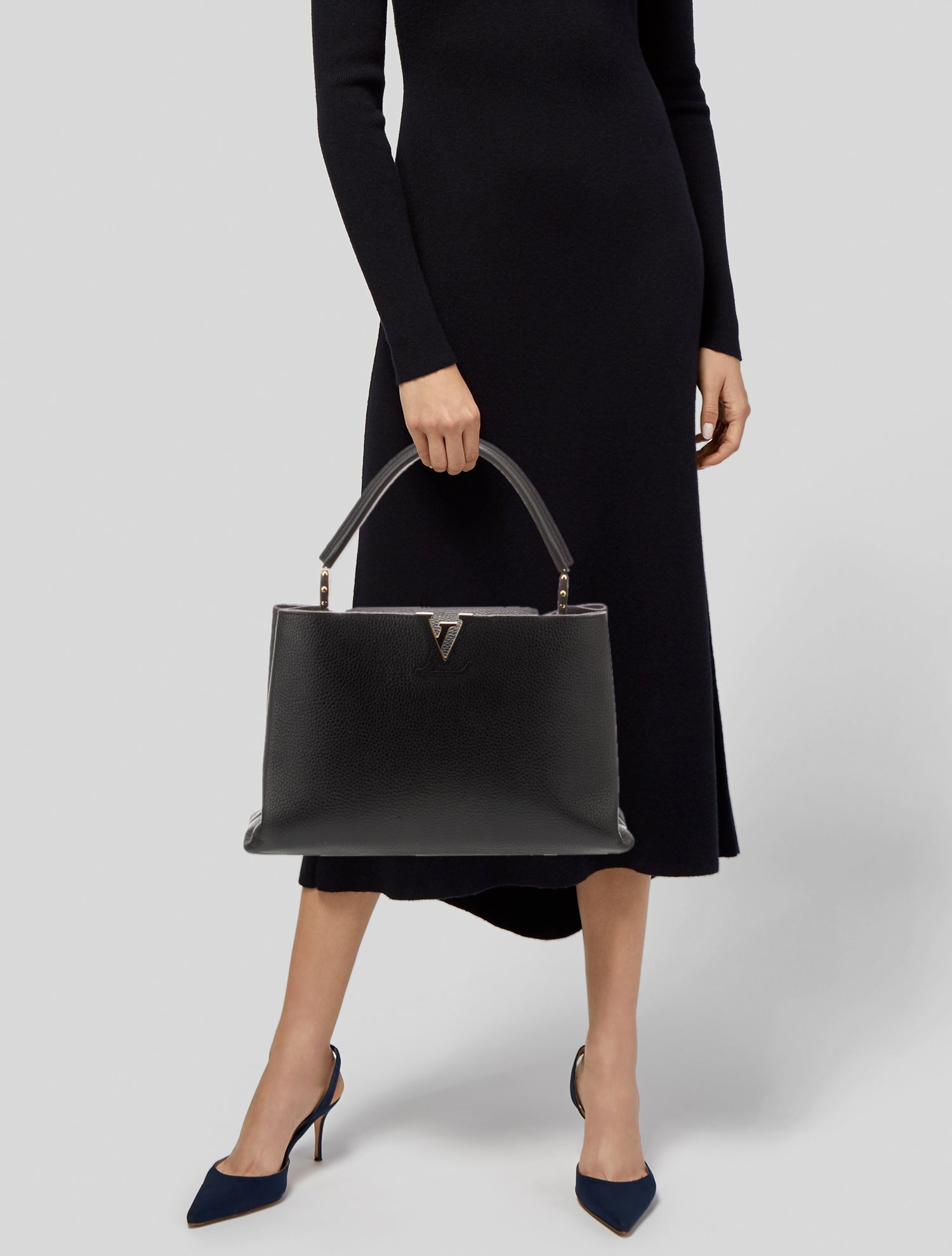 Louis Vuitton LV Monogram Capucines MM