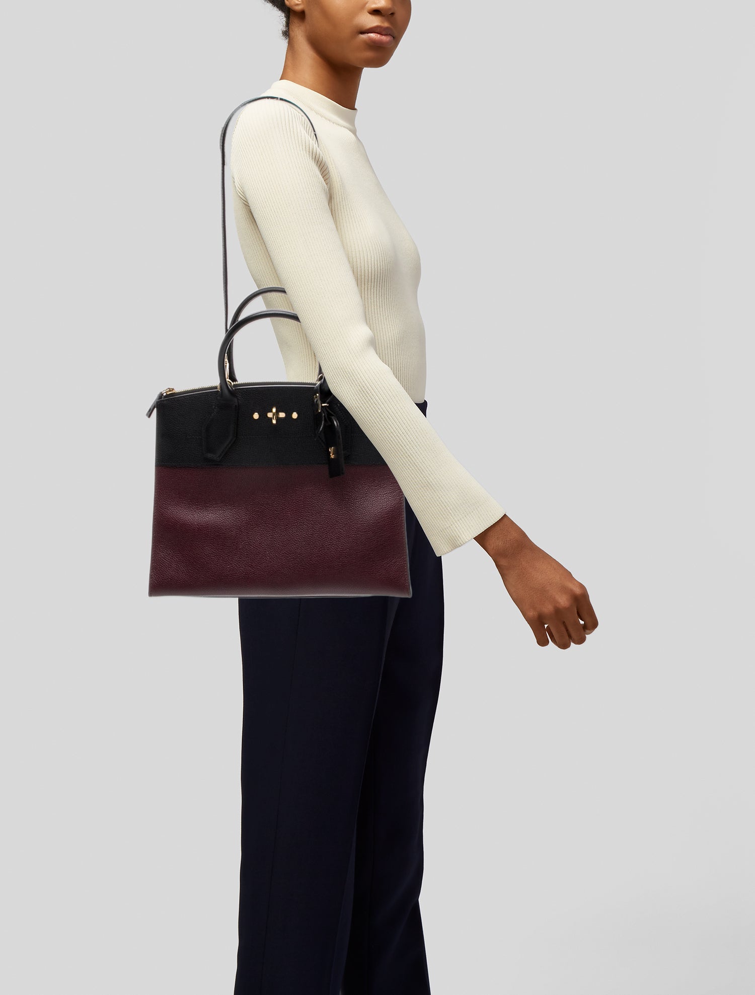 Louis Vuitton Taurillon Leather City Steamer MM