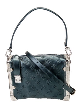 Louis Vuitton LV Monogram Embossed Monogram Side Trunk MM