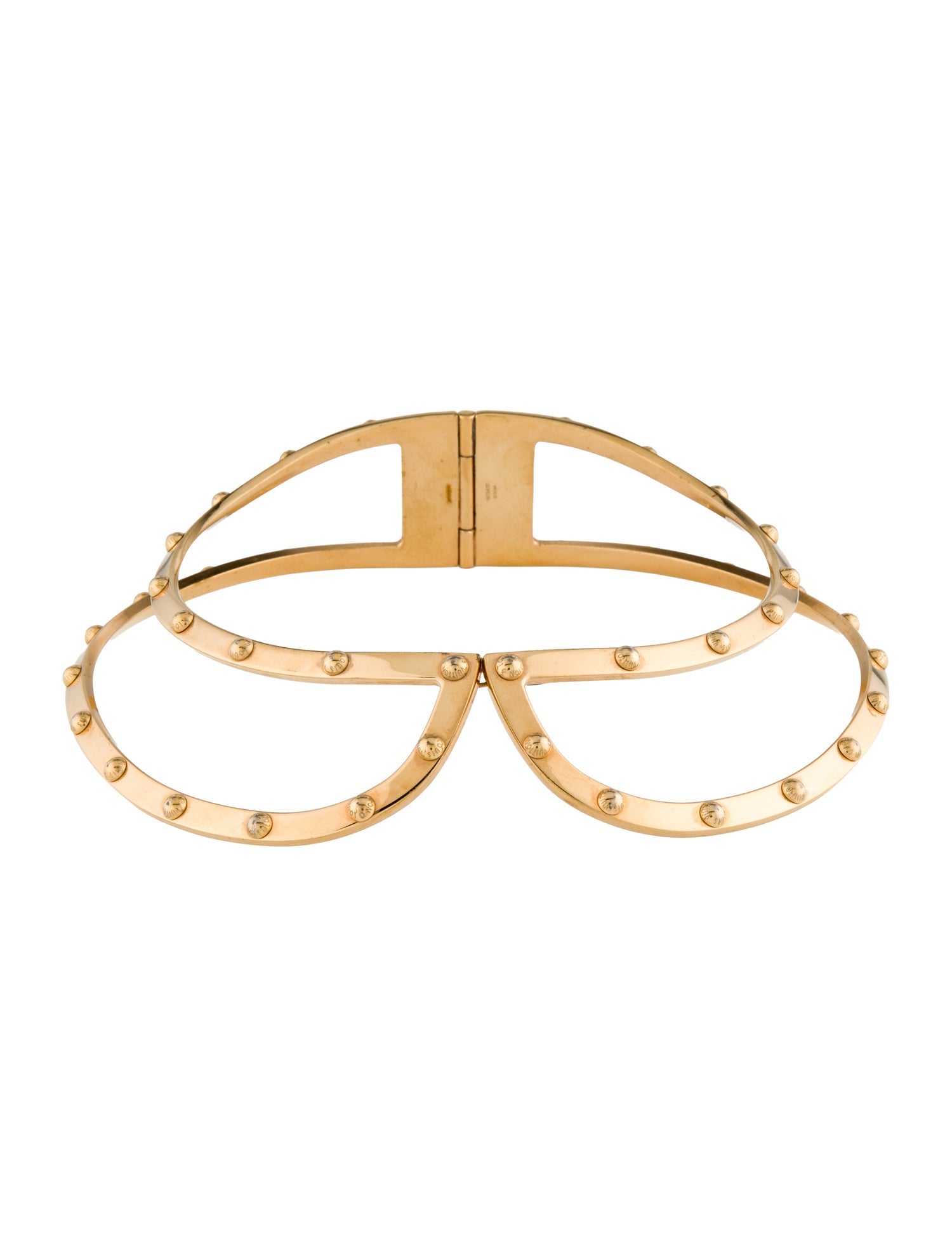 Louis Vuitton Lock Me Frame Collar Necklace