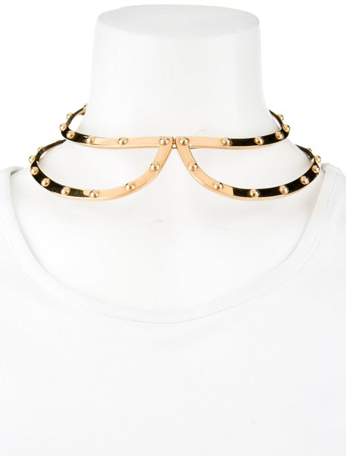 Louis Vuitton Lock Me Frame Collar Necklace