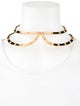 Louis Vuitton Lock Me Frame Collar Necklace