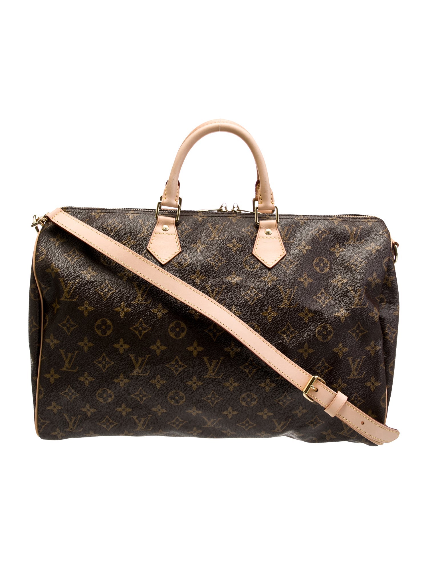 Louis Vuitton LV Monogram Speedy Bandouliere 40