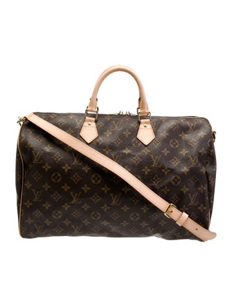 Louis Vuitton LV Monogram Speedy Bandouliere 40