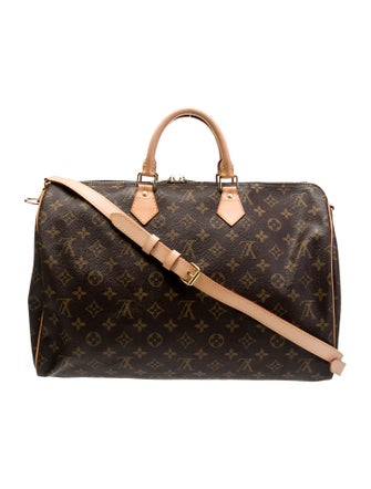 Louis Vuitton LV Monogram Speedy Bandouliere 40