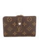 Louis Vuitton LV Monogram Coated Canvas French Purse