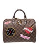 Louis Vuitton Damier Ebene Patches Speedy Bandouliere 30