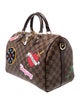 Louis Vuitton Damier Ebene Patches Speedy Bandouliere 30