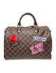 Louis Vuitton Damier Ebene Patches Speedy Bandouliere 30