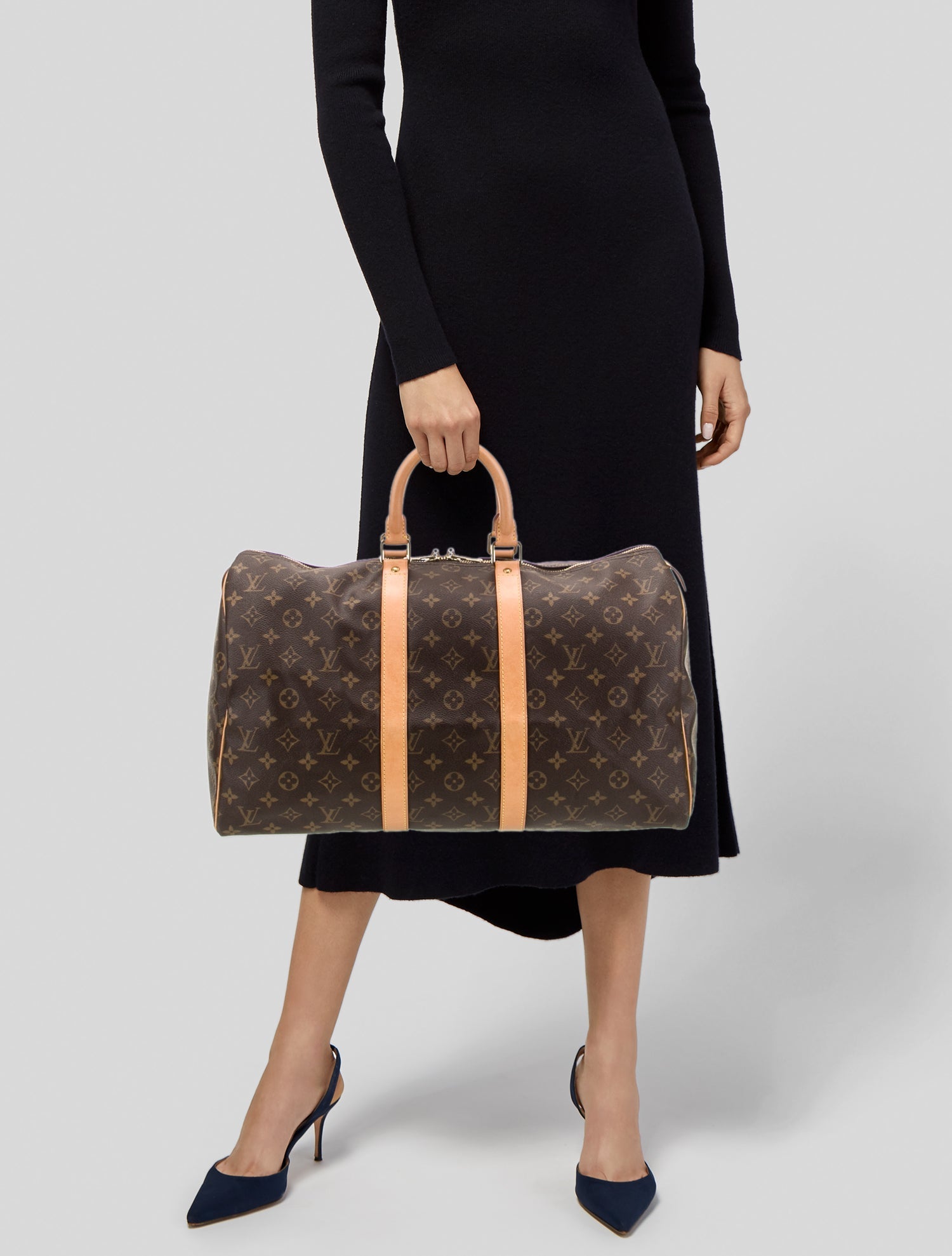 Louis Vuitton LV Monogram Keepall 45 Vintage