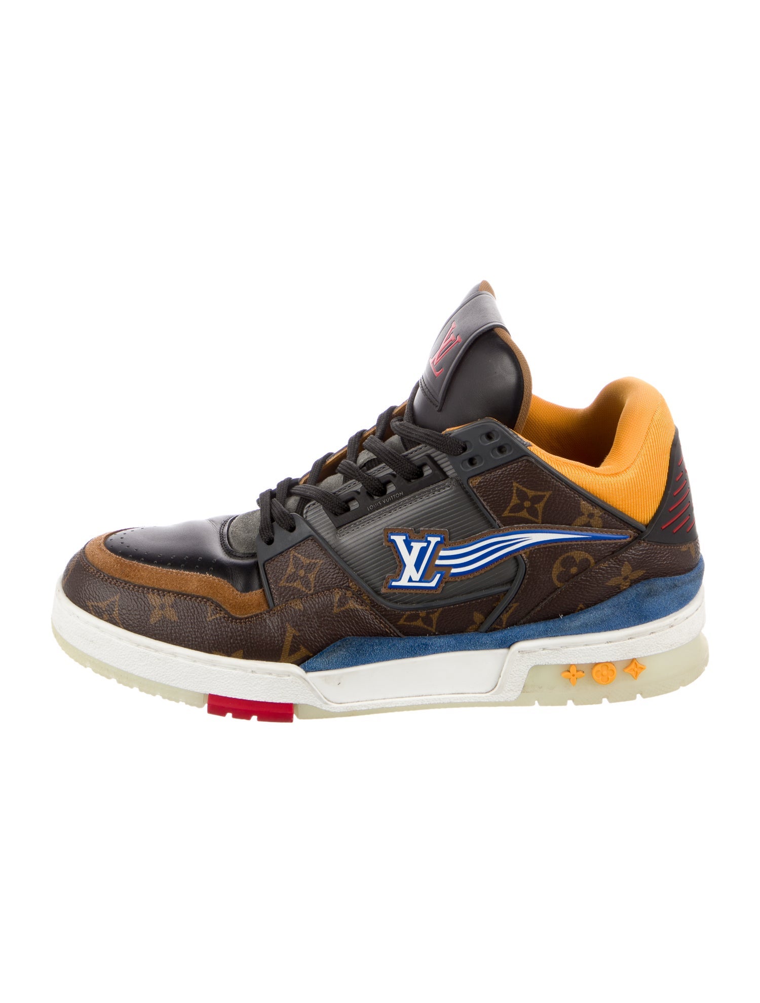Louis Vuitton Monogram Pattern Sneakers