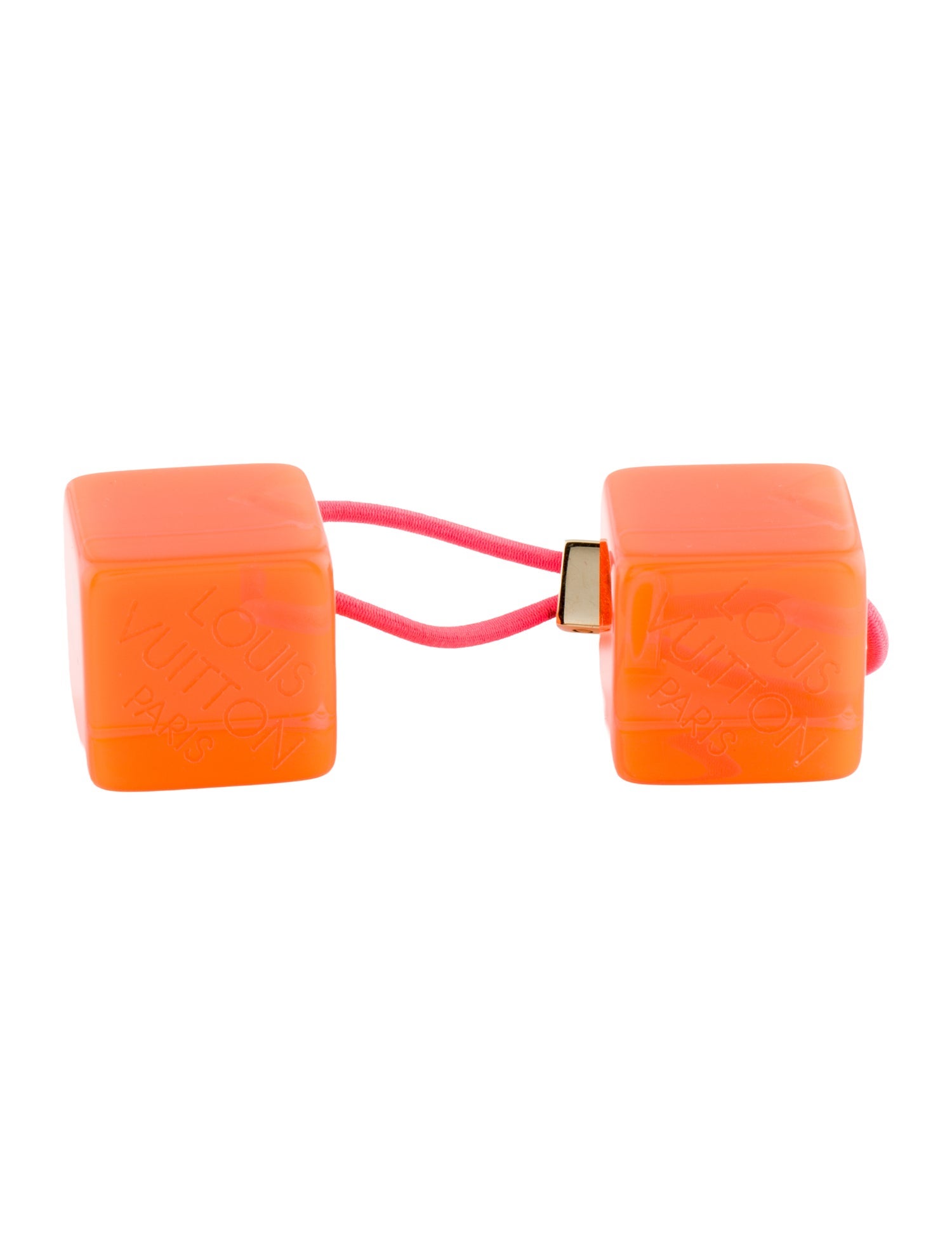 Louis Vuitton Signature Cubes Hair Tie