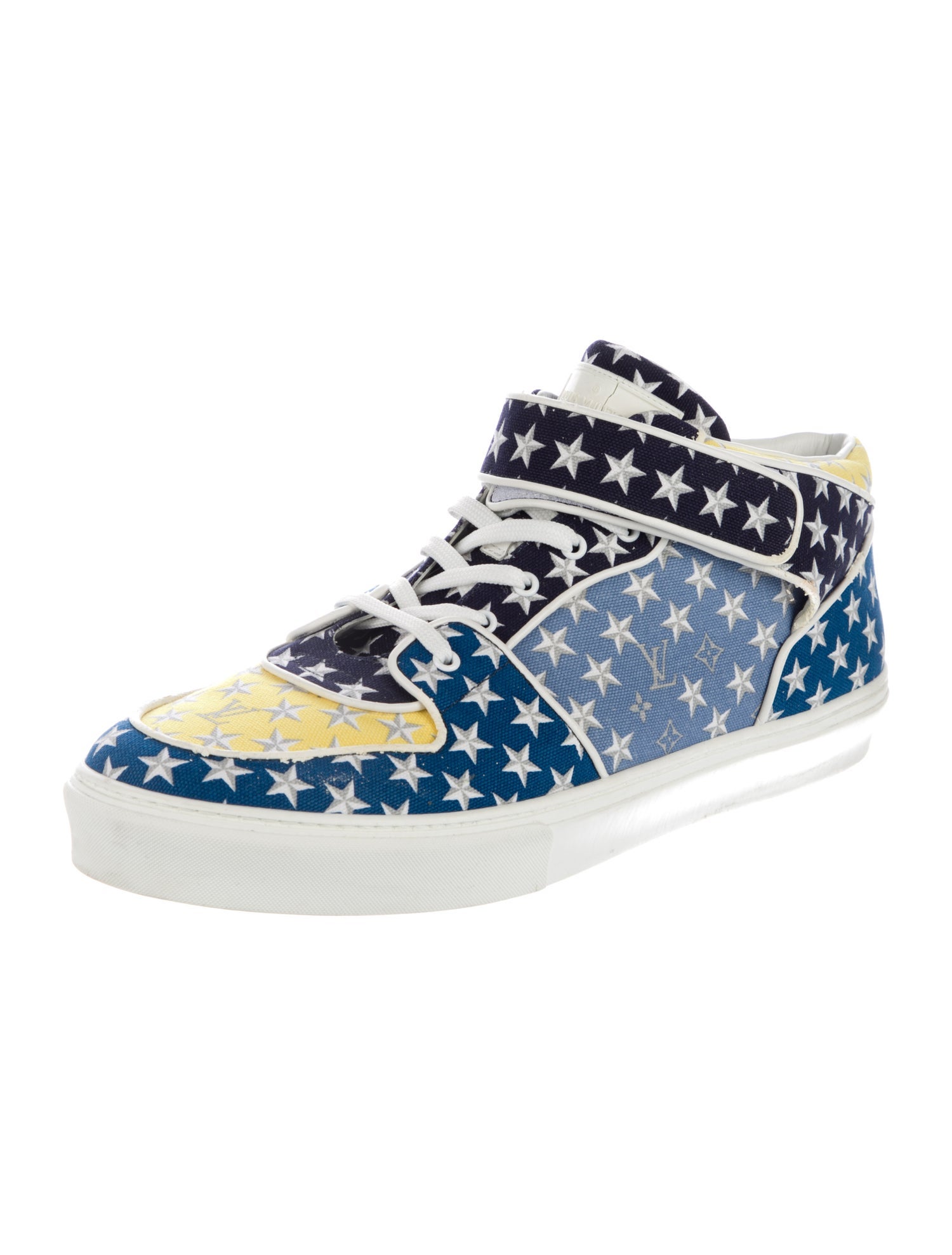 Louis Vuitton Canvas Animal Print Sneakers