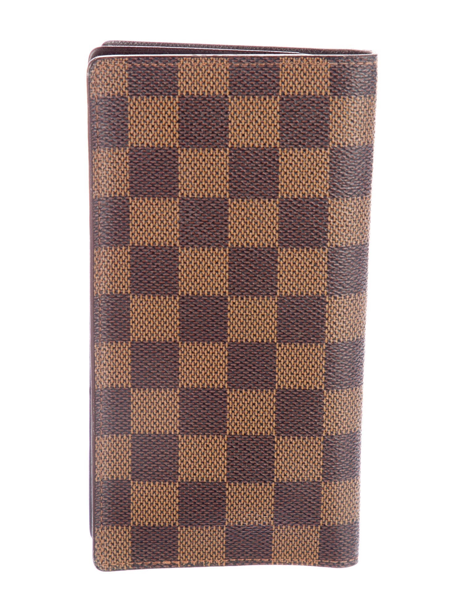 Louis Vuitton 1998 Damier Ebene Pattern Bifold Wallet