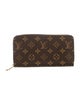 Louis Vuitton LV Monogram Coated Canvas Zippy Wallet