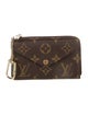 Louis Vuitton LV Monogram Coated Canvas Card Holder Recto Verso
