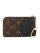 Louis Vuitton LV Monogram Coated Canvas Card Holder Recto Verso