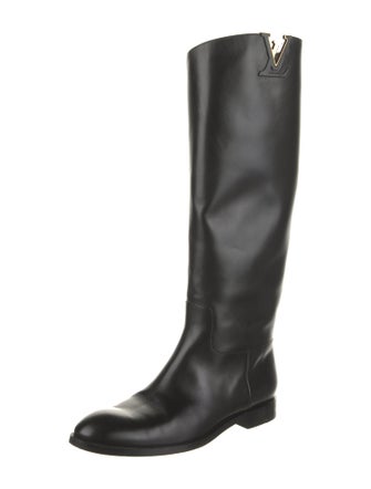 Louis Vuitton 2014 LV Monogram Riding Boots