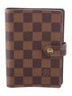 Louis Vuitton Monogram Small Ring Agenda Cover