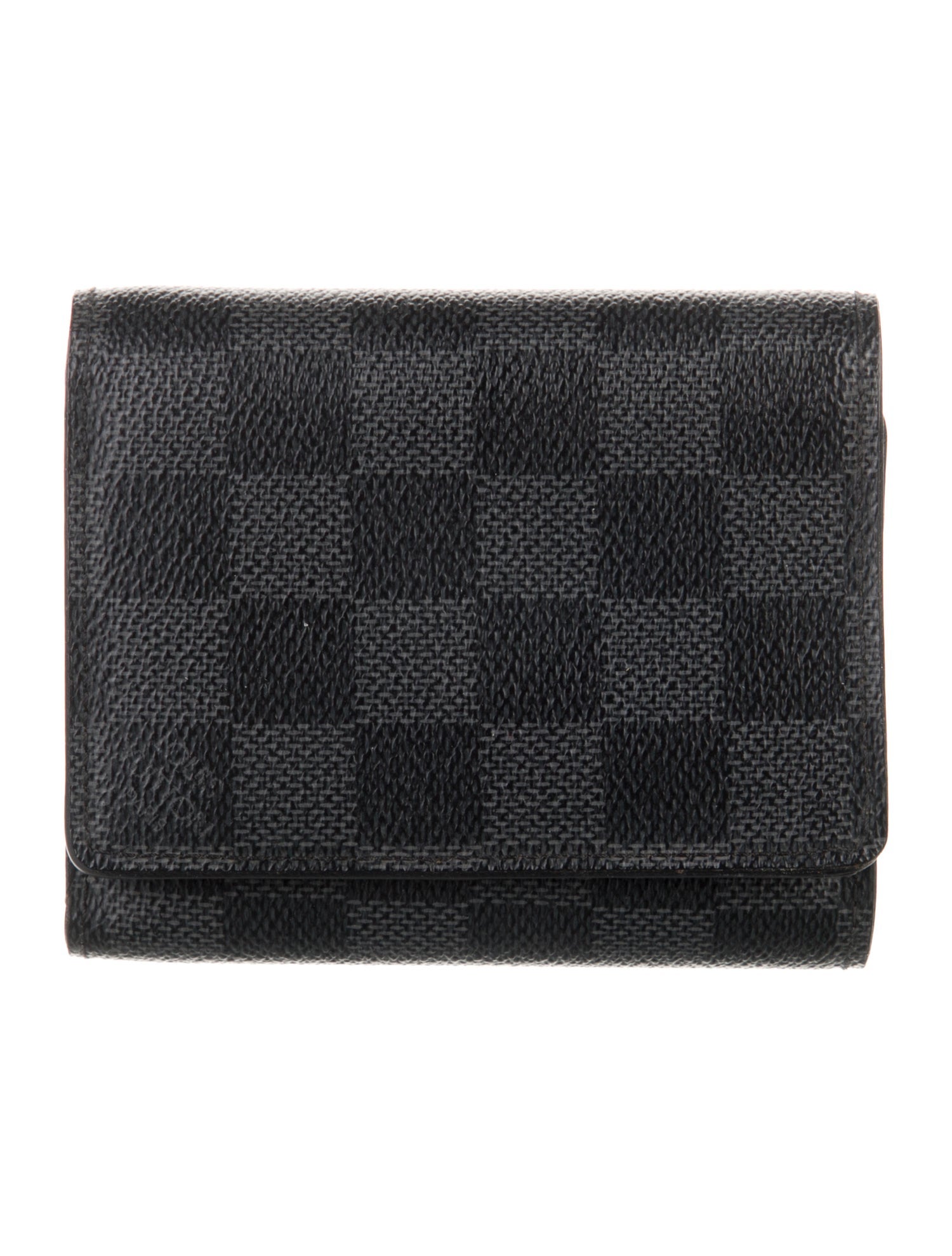 Louis Vuitton 2012 Damier Graphite Pattern Bifold Wallet