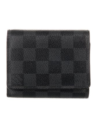 Louis Vuitton 2012 Damier Graphite Pattern Bifold Wallet