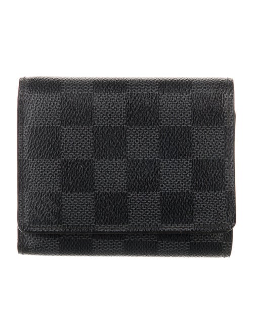 Louis Vuitton 2012 Damier Graphite Pattern Bifold Wallet