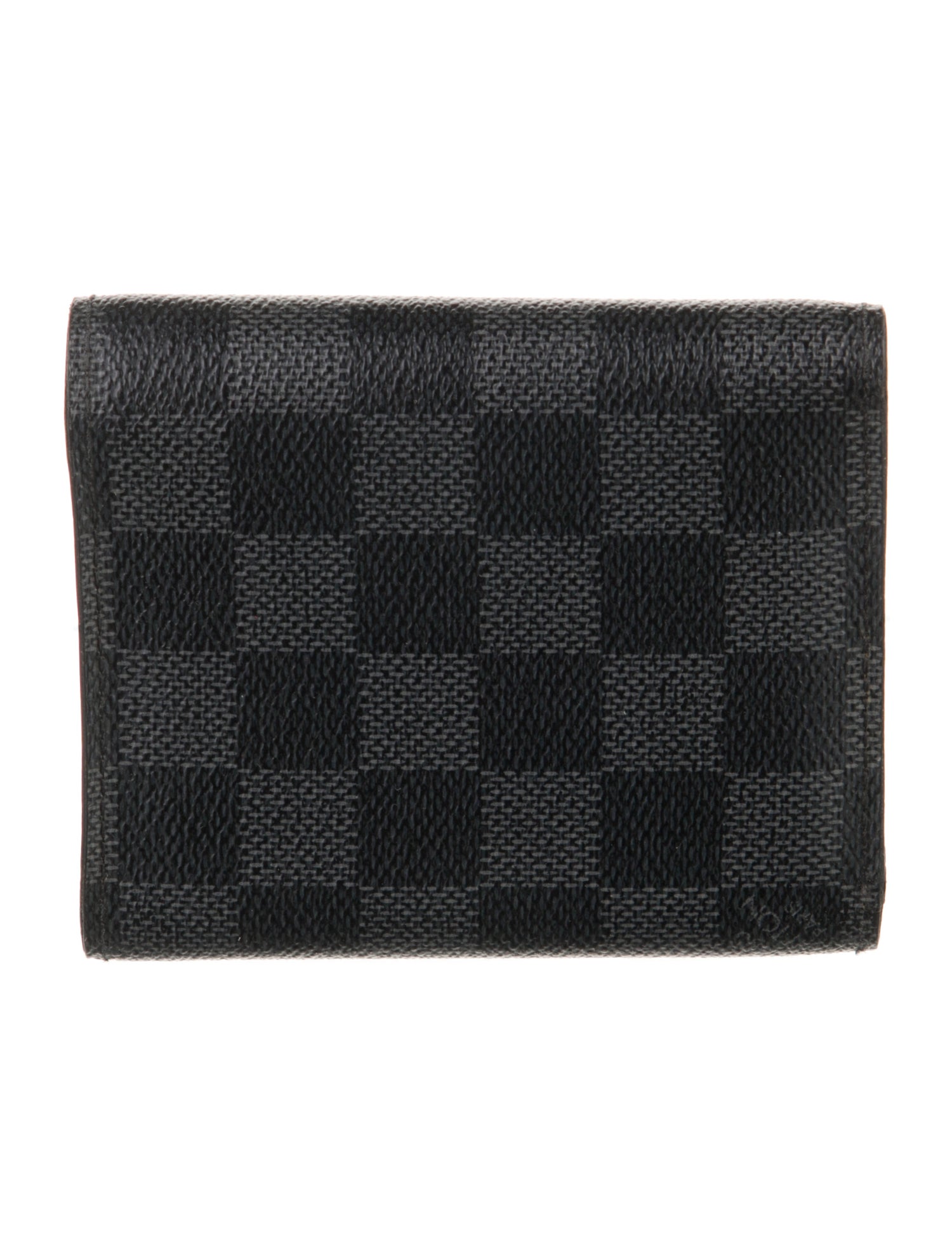Louis Vuitton 2012 Damier Graphite Pattern Bifold Wallet