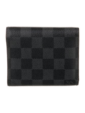 Louis Vuitton 2012 Damier Graphite Pattern Bifold Wallet