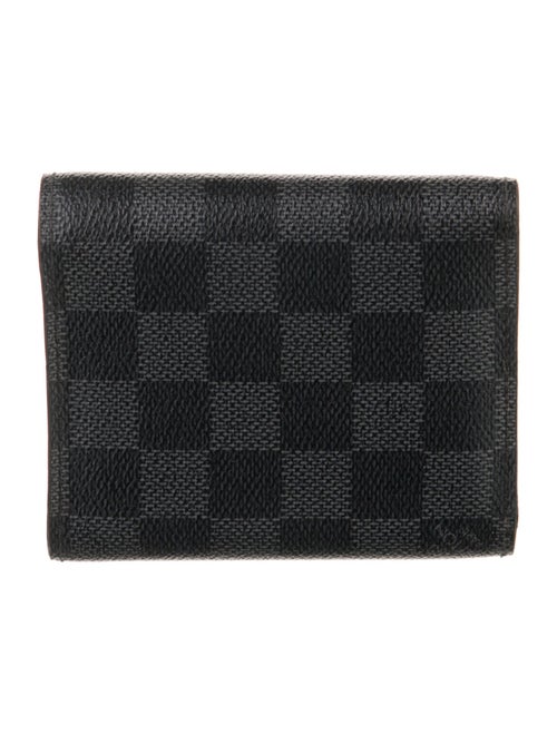 Louis Vuitton 2012 Damier Graphite Pattern Bifold Wallet
