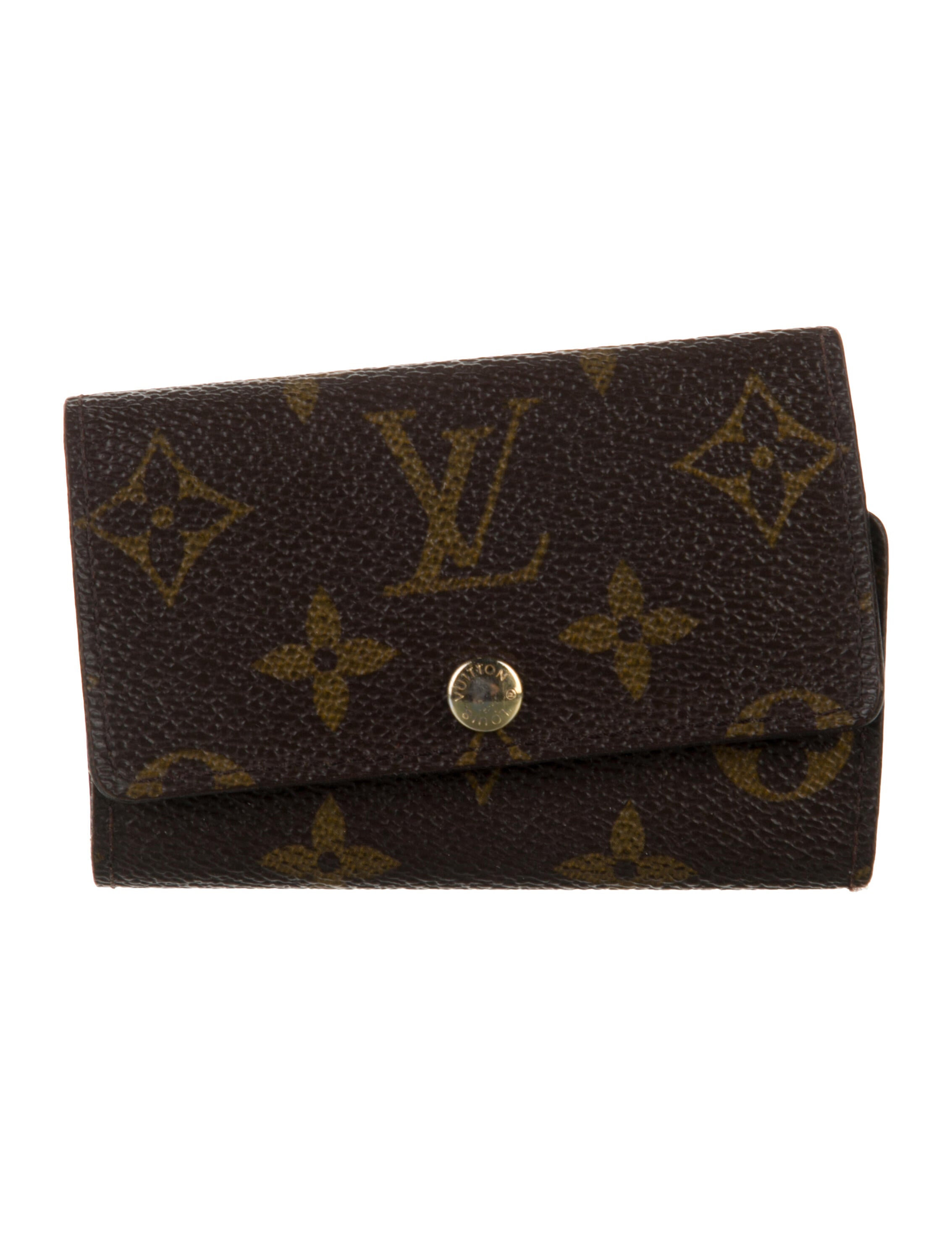 Louis Vuitton LV Monogram Coated Canvas Key Holder
