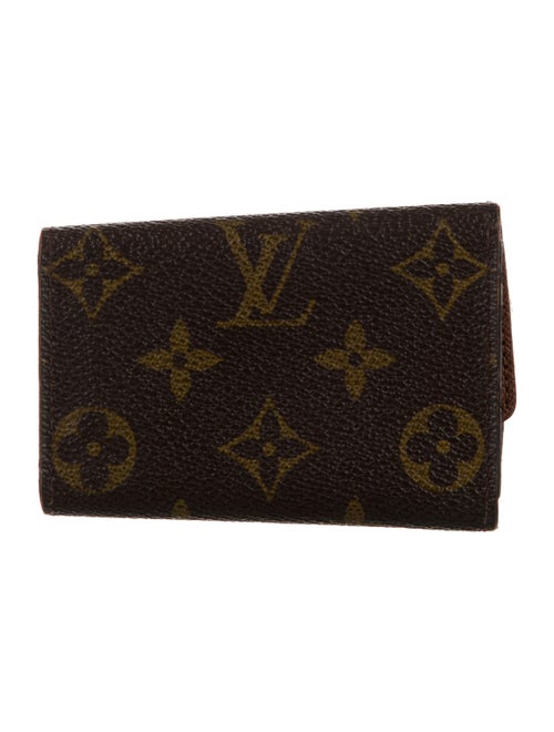 Louis Vuitton LV Monogram Coated Canvas Key Holder