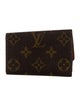 Louis Vuitton LV Monogram Coated Canvas Key Holder