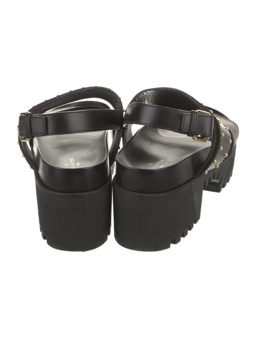 Louis Vuitton LV Monogram Leather Slingback Sandals