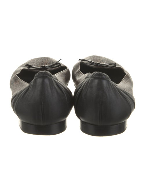 Louis Vuitton LV Monogram Bow Accents Ballet Flats