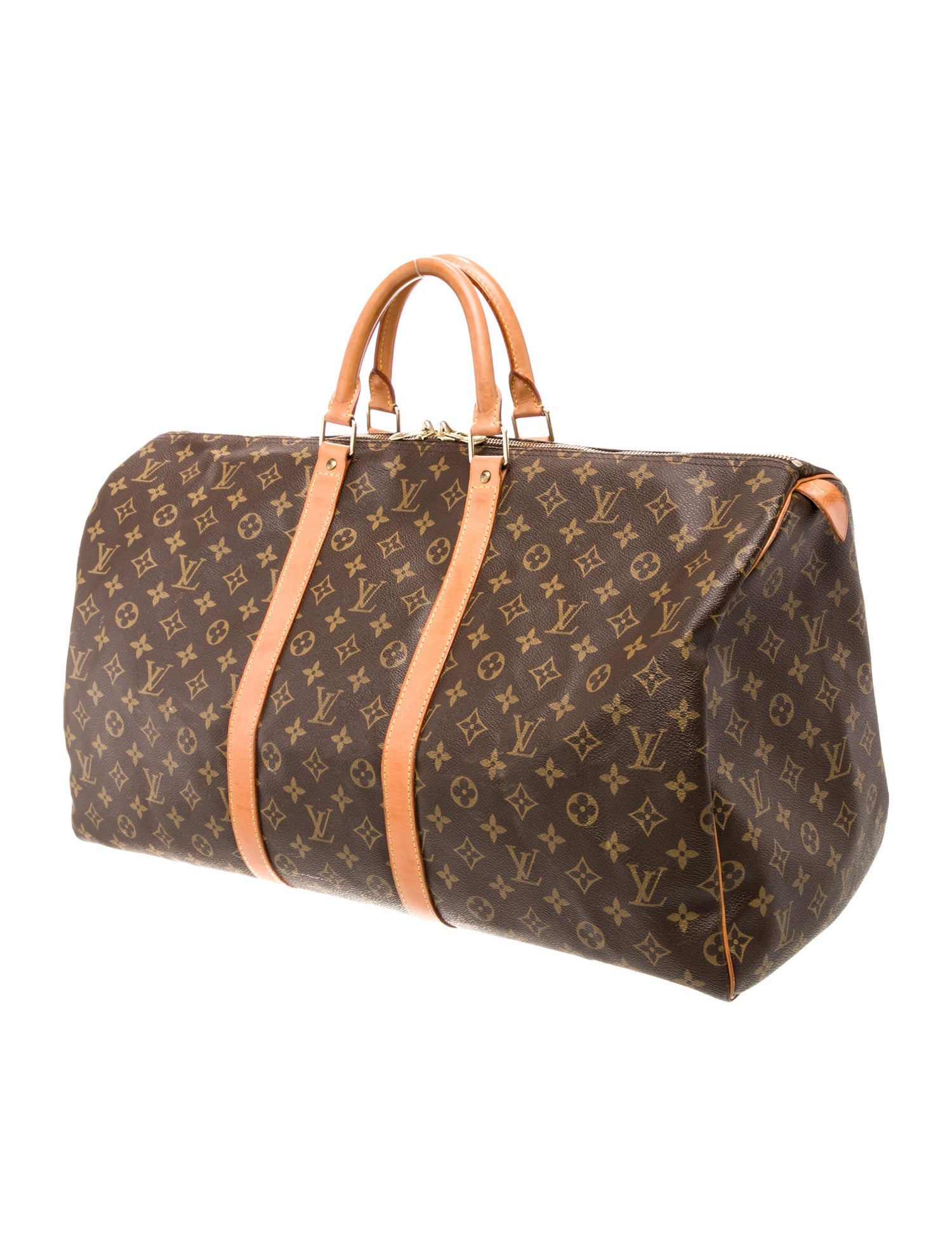 Louis Vuitton LV Monogram Keepall 55 Vintage