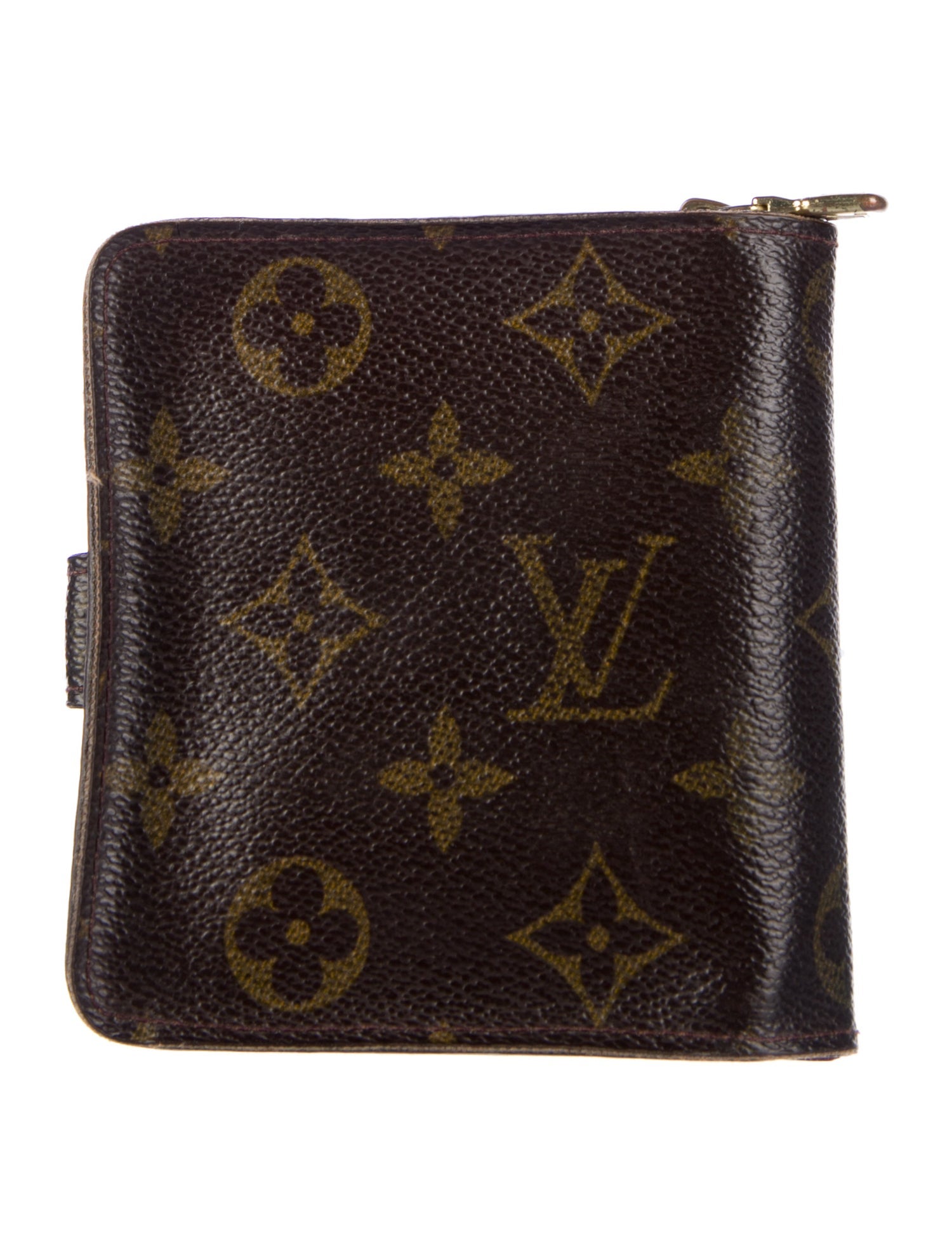 Louis Vuitton 2000 LV Monogram Compact Zippé Wallet