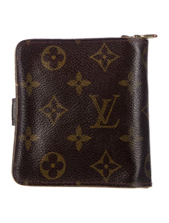 Louis Vuitton 2000 LV Monogram Compact Zippé Wallet