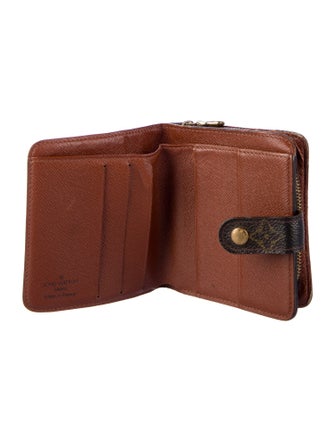 Louis Vuitton 2000 LV Monogram Compact Zippé Wallet